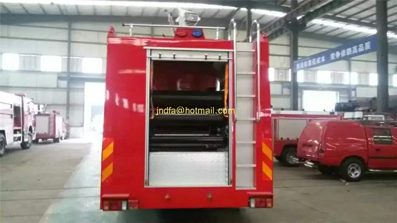 Dongfeng Foton Forland optional 2 cubic water fire engine fire fighting trucks