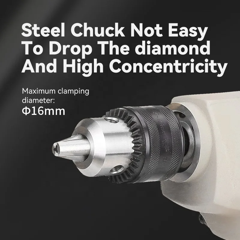 Power Tool Construction With 16mm Water Source Diamond Core Drill Machine