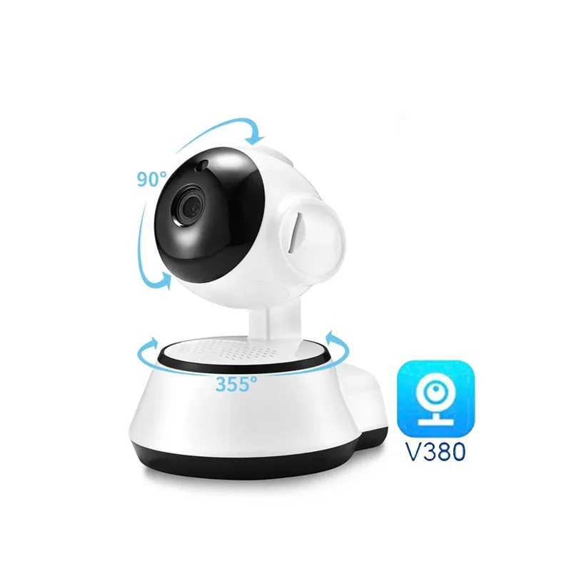 Cheapest mini V380 Pro PTZ smart auto human tracking indoor ip security two way audio intercom ptz wireless 1mp 2mp wifi camera