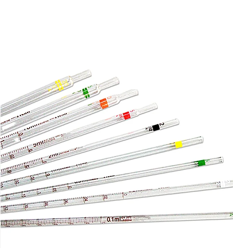 Laboratory Serological Measuring Glass Pipette Graduated Pipette