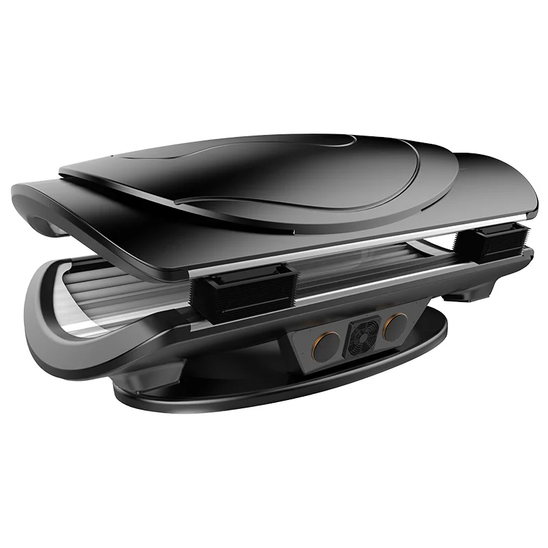 Rohs Health Indoor Sunbed Lay Down Tanning Bed Solarium UV Tan Machine For Tanning Salon