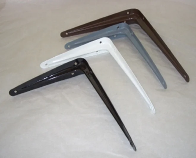 
High Standard Custom Shape Printed Plastic Shelf Support Shelf Bracket 