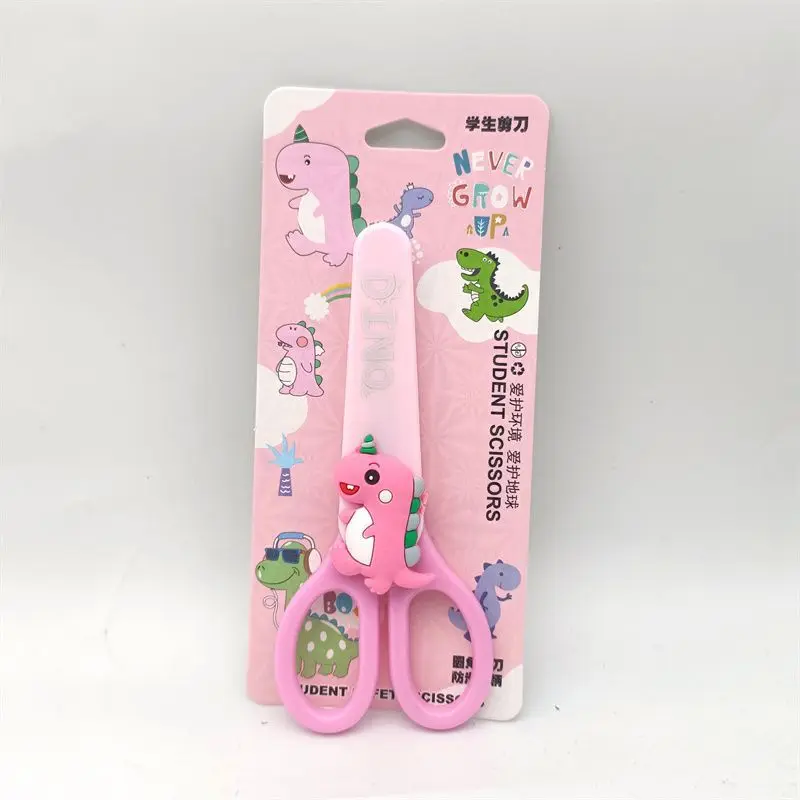 Sanrio cartoon round head scissors High appearance level student craft scissors Cute Kouromi safety scissors