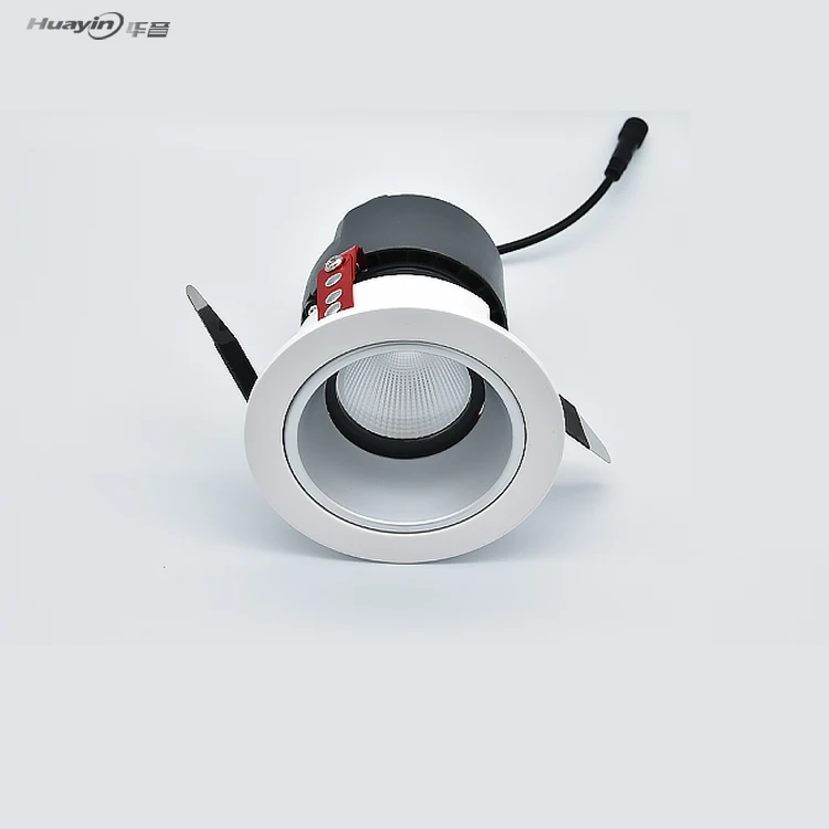 90/97Ra Low Price commercial projector Rotating Narrow Beam angle 5W 9W 12W COB Ceiling led spot light Recessed Lamp spotlight