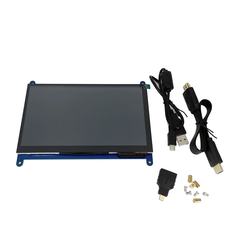 7 Inch 1024*600 IPS TFT LCD P+G USB Capacitive Touchscreen Raspberry Pi 3 4 Touch Display module