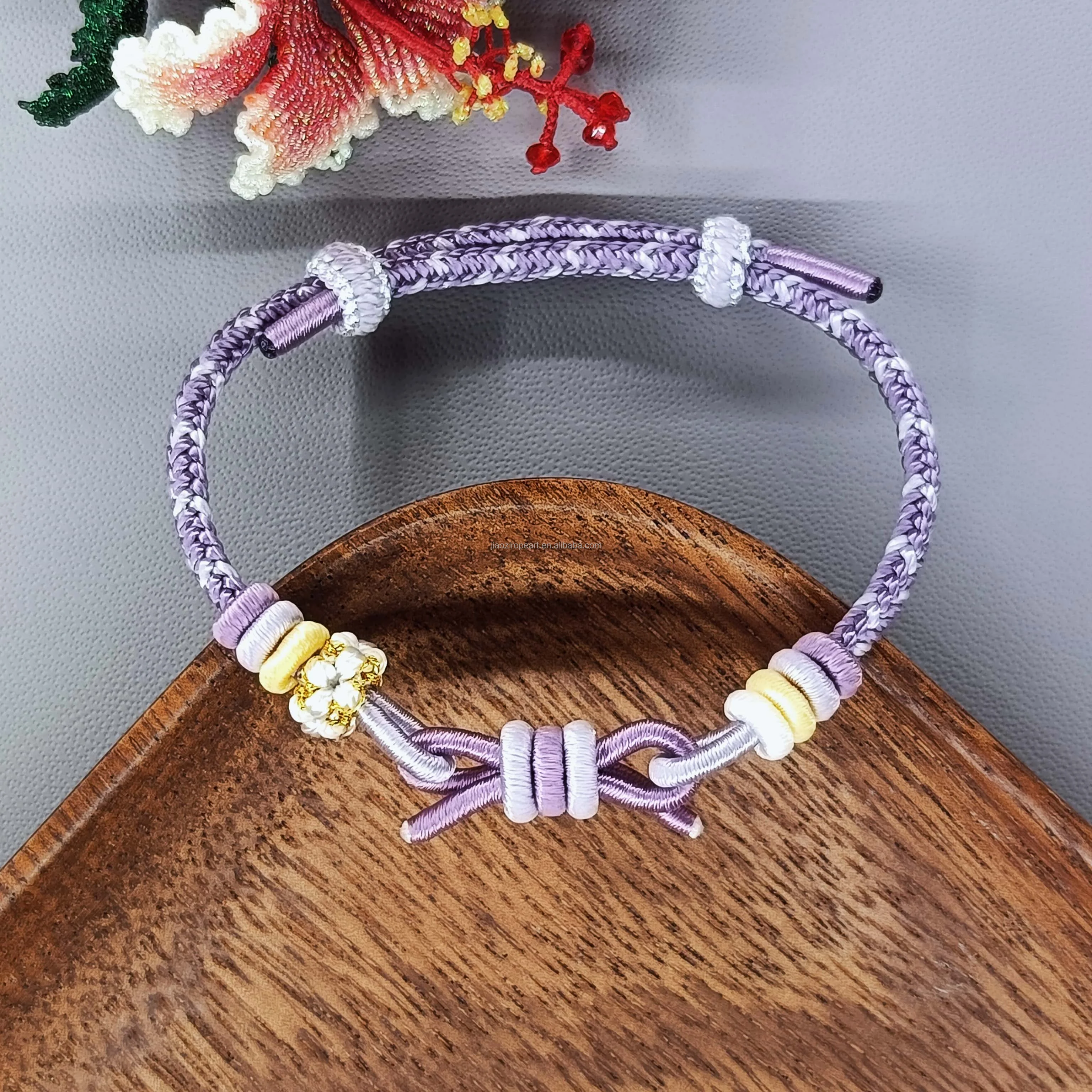 Handmade Eight-Strand Charm Bracelets for Women Chinese Elements New Trendy Fashionable Bangles Unique Gift