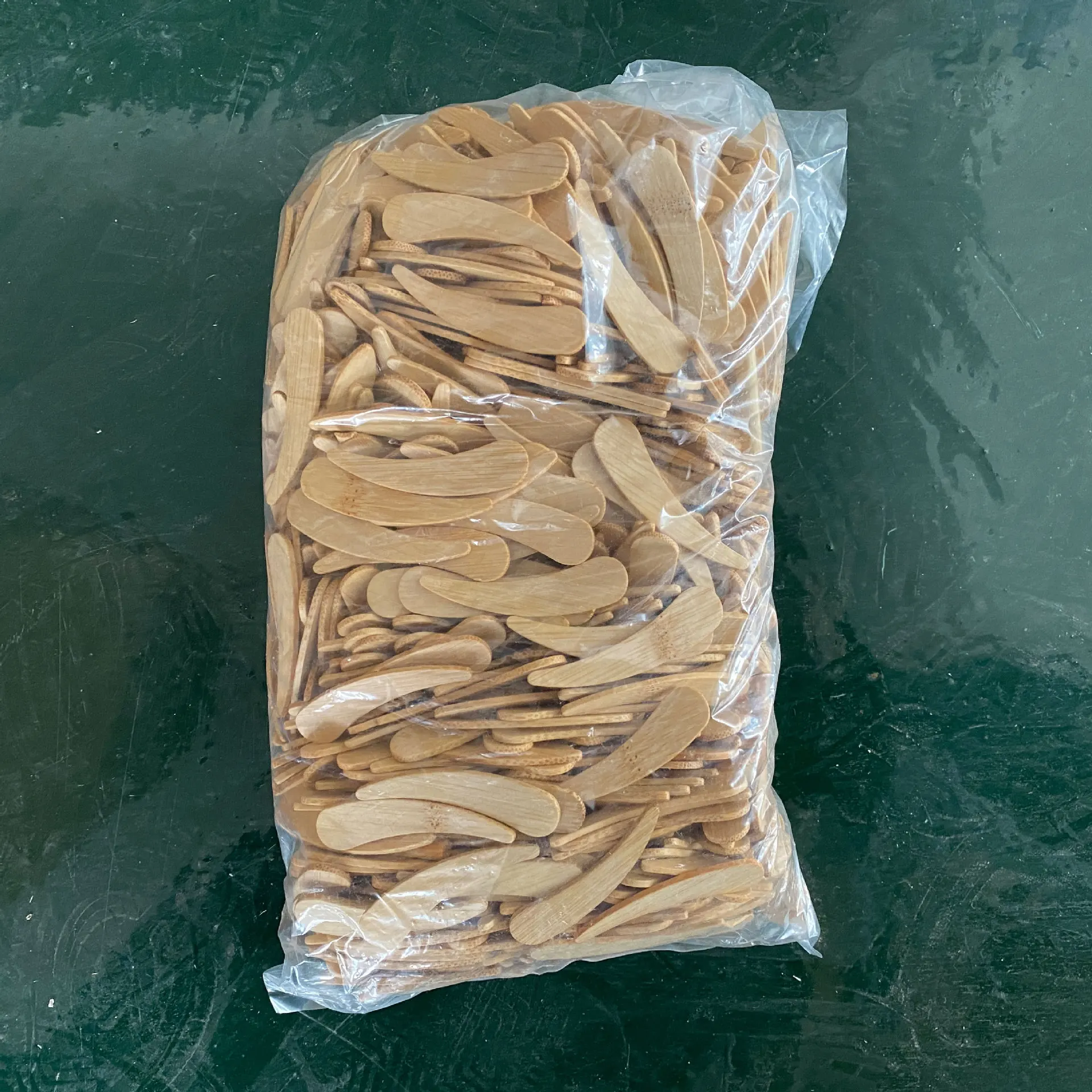 All NaturalHeat Resistant Heavy Eco Friendly Bamboo  Spoons Makeup Scoop