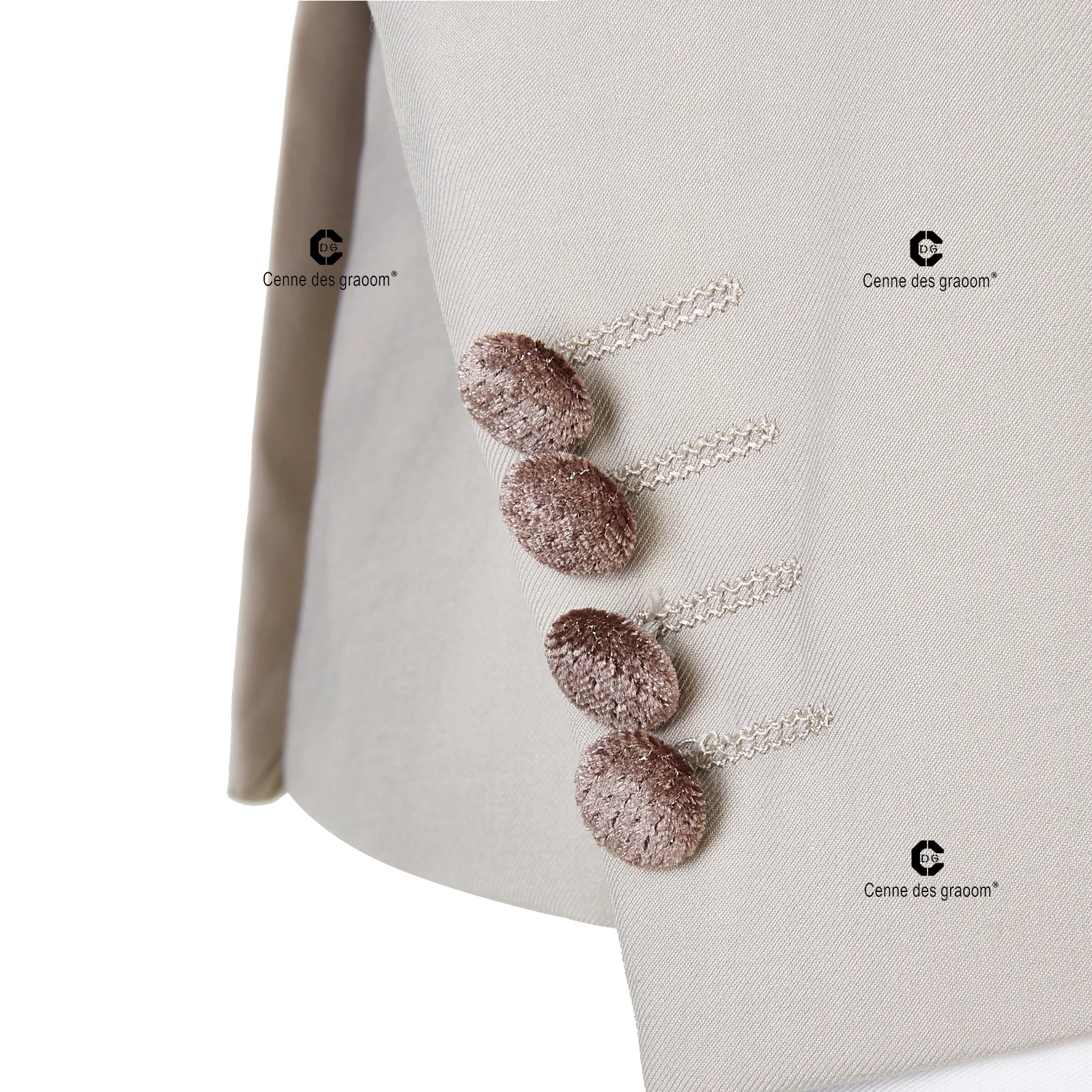 C-D-G Latest Coat Design Men Suits Tailor-Made Tuxedo 3 Pieces Blazers Wedding Party Singer Groom Costume Homme Blue