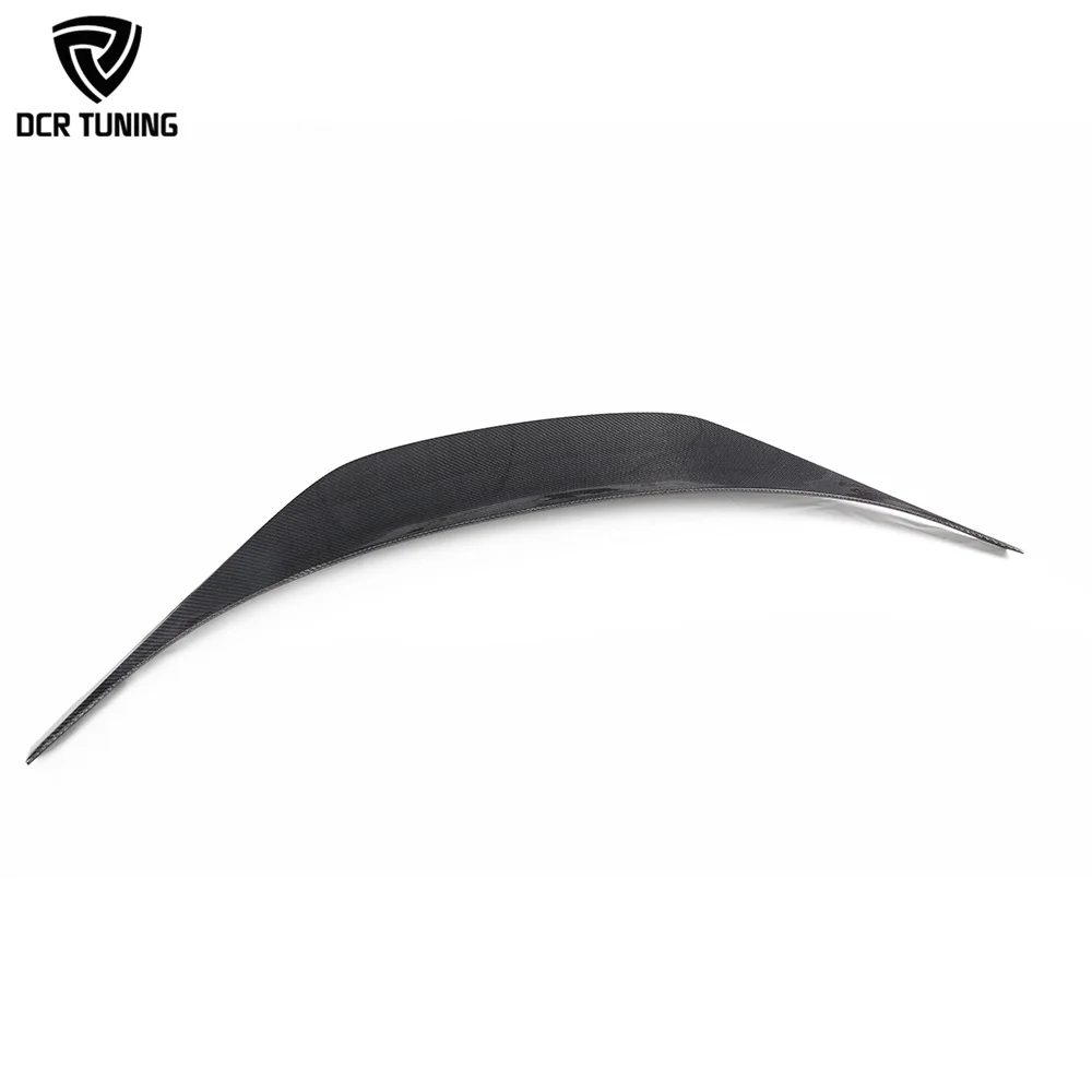 GR86 Carbon Fiber Rear Spoiler BRZ REAL Carbon Trunk Spoiler Bumper Trunk Lip Car Auto Parts for Toyota GR86 2020+ For Subaru