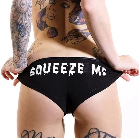 Оптовая продажа, новый стиль, женские сексуальные эластичные хлопковые трусики с низкой талией и принтом букв из мультфильмов, нижнее белье для девушек