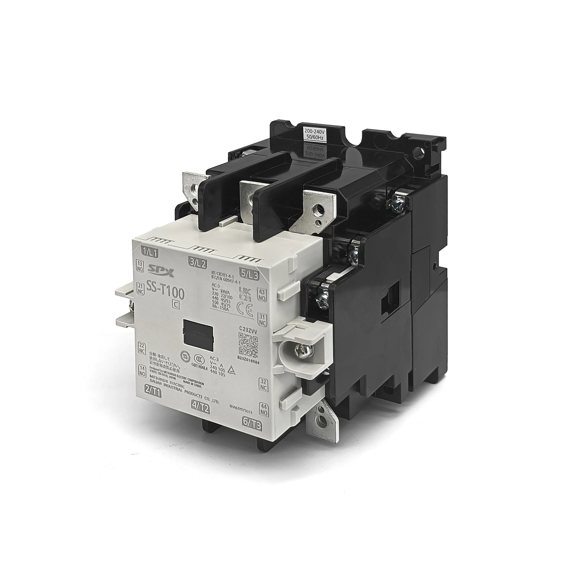 SPX SS-T25 AC 3P промышленный Электрический магнитный контактор 25A вспомогательный контакт 2NO + 2NC 220