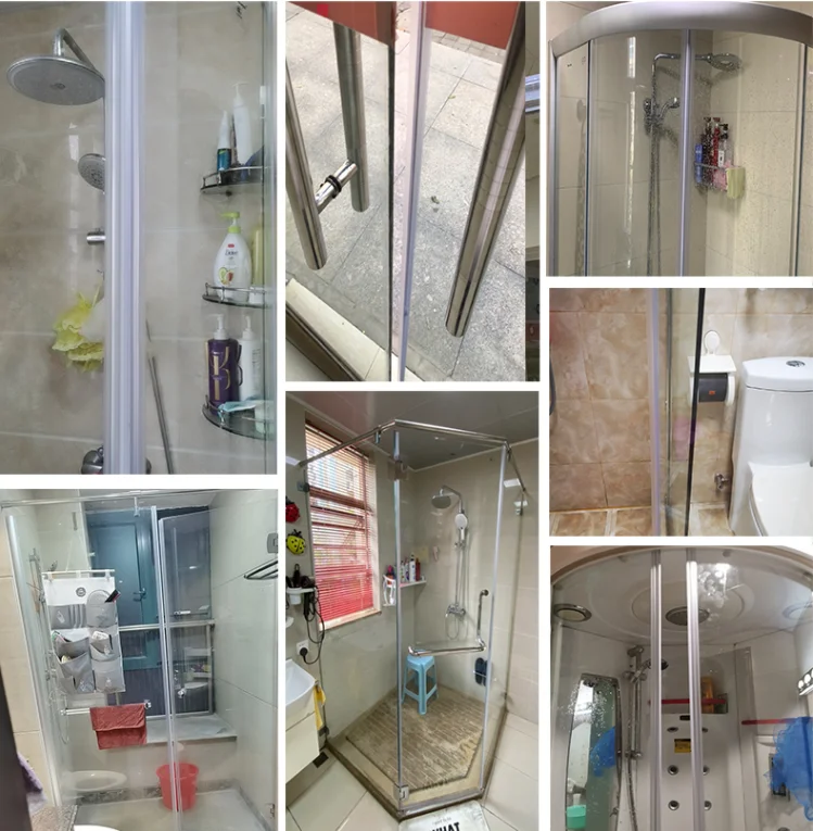 GUIDA 513093 China Manufacturer Rubber PVC Plastic Seal Strip For Shower Room Glass Door H A U Type Sealing Strip