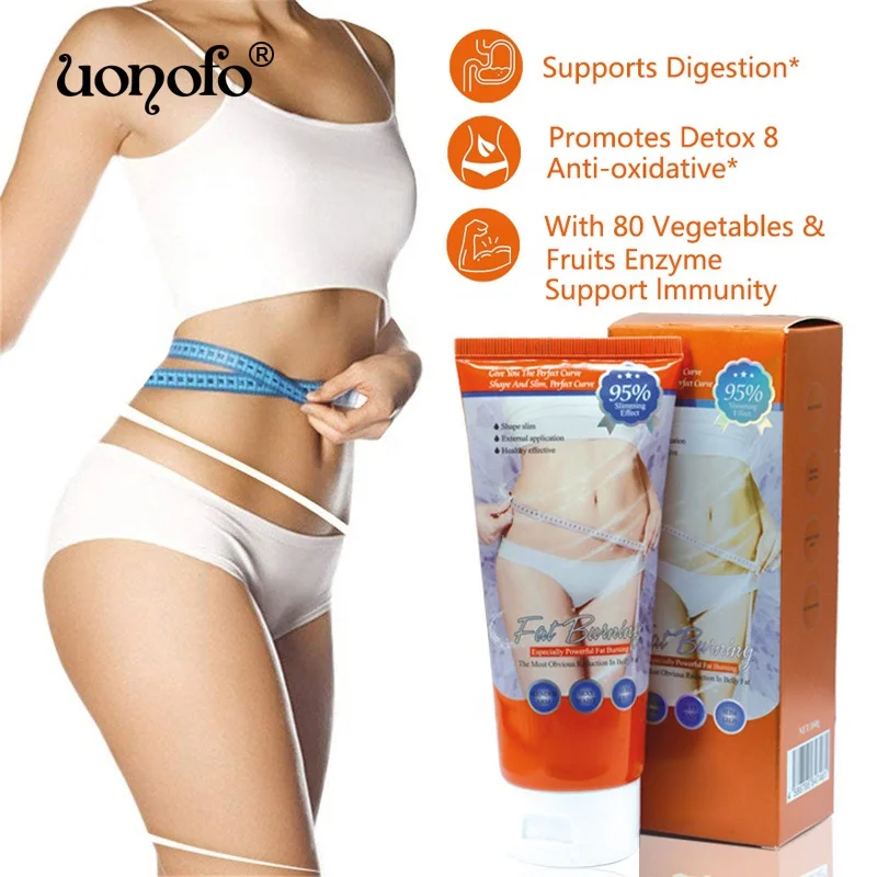 Wholesale Vegan Hot Cream Slimming Fat Burn Private Label Weight Loss Hot Sweat Body Flat Tummy Tightening Slimming Cream
