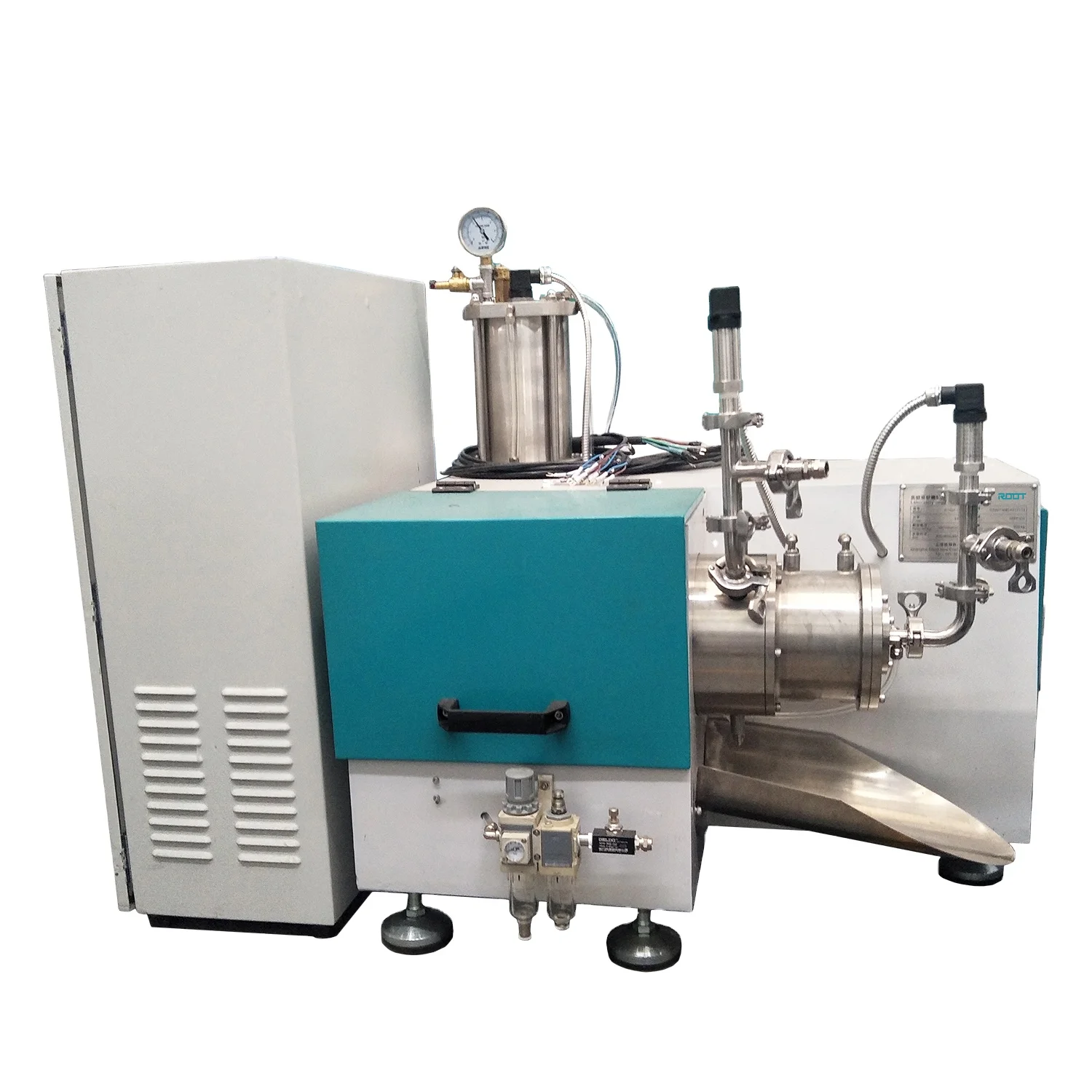 high viscosity flux sand bead media mill grinding machine used for chemical industry mainly