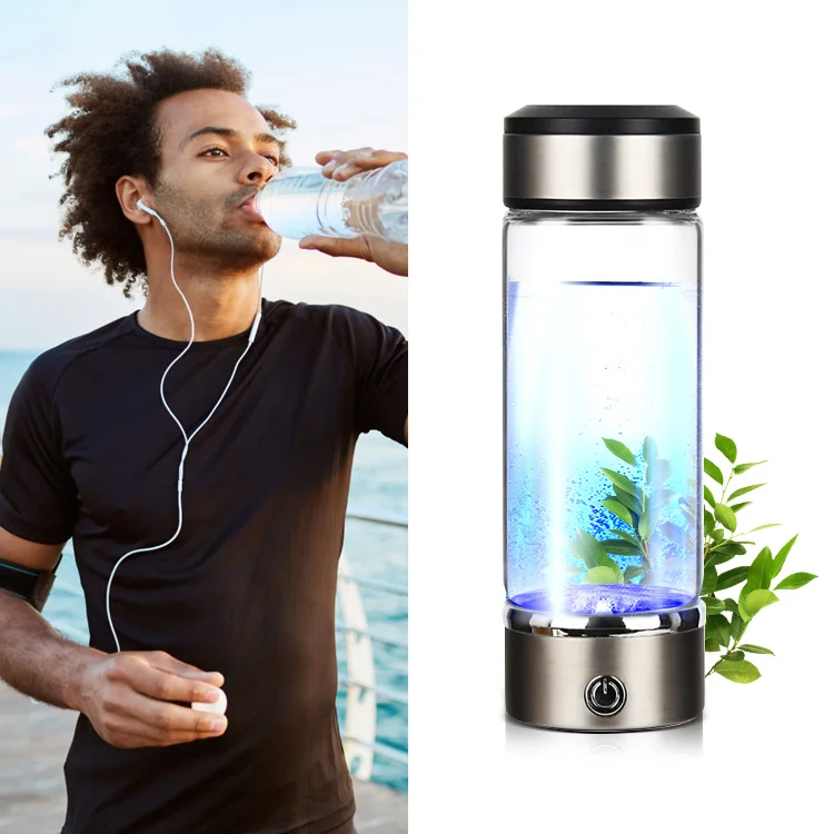 Wholesale h2 ionizer glass bottle pitcher alkaline water ionize hydrogen water generator