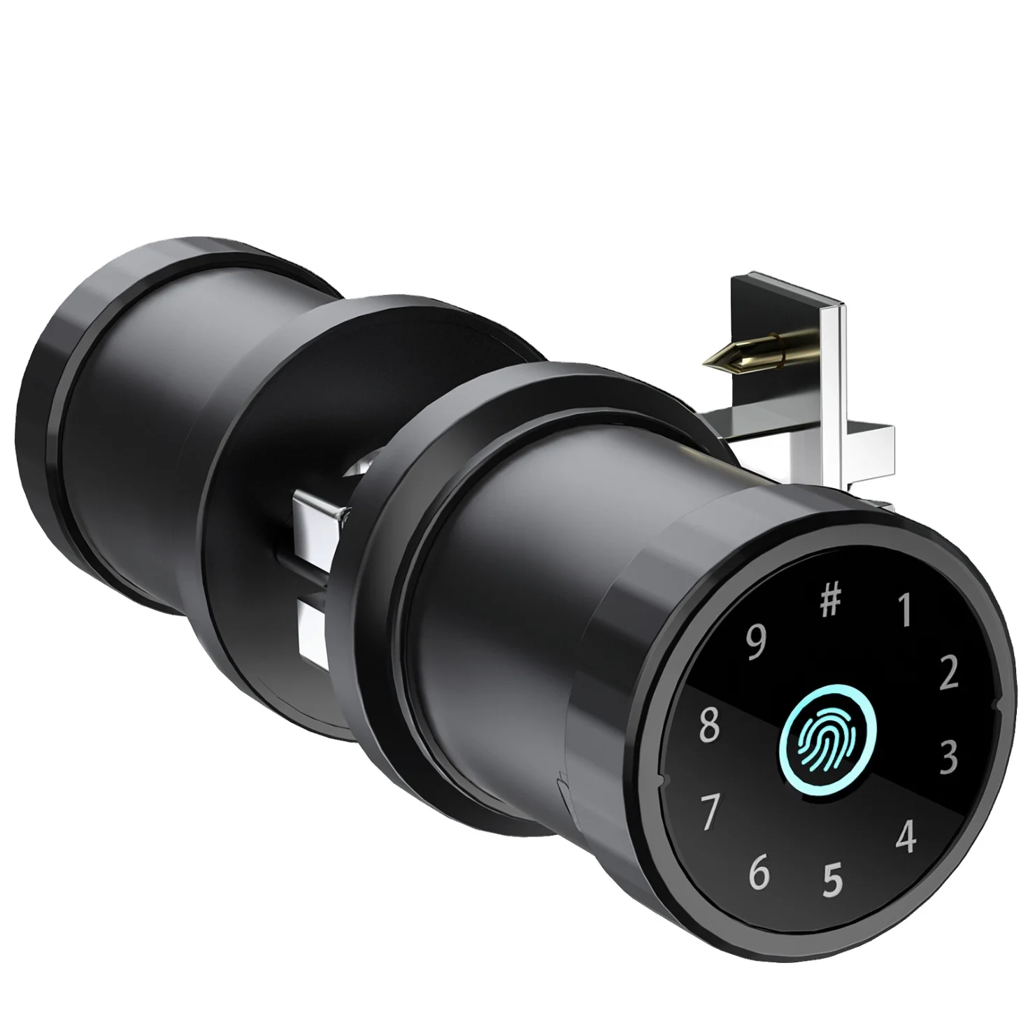 Tuya APP Smart Locks Deadbolt Door Knob Lock Fingerprint Keyless Entry Door Lock for Home Apartment