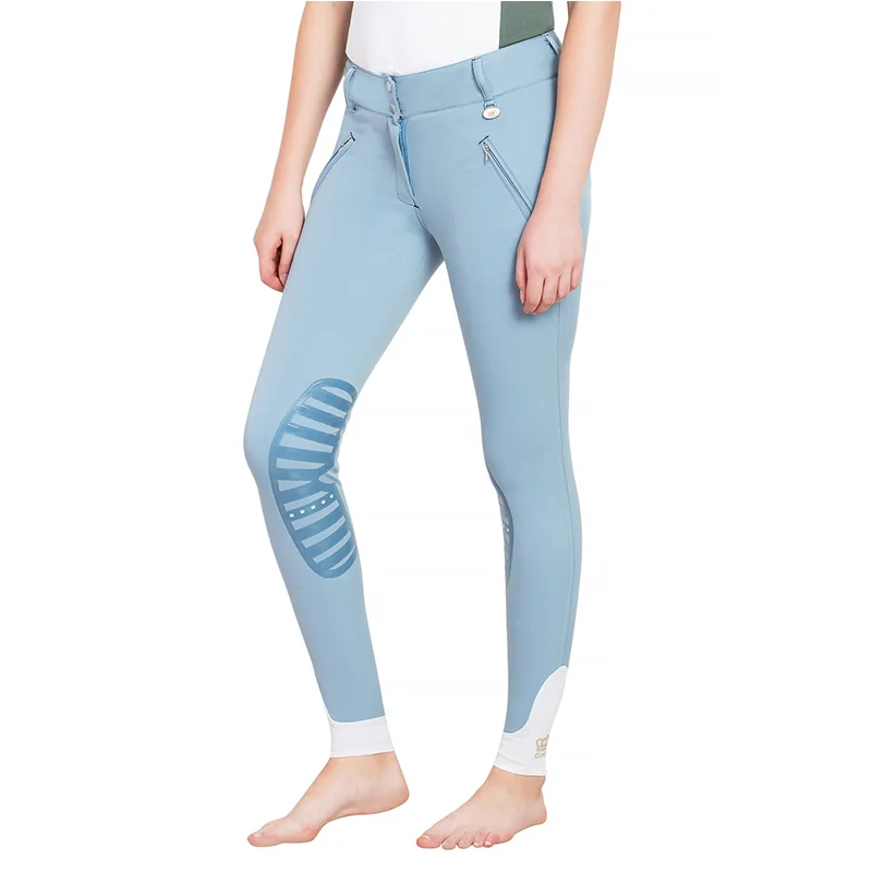 Top Quality Custom Silicone Compression Training Legging Horse Racing Breeches Equestrian Lux Riding Breeches Pants