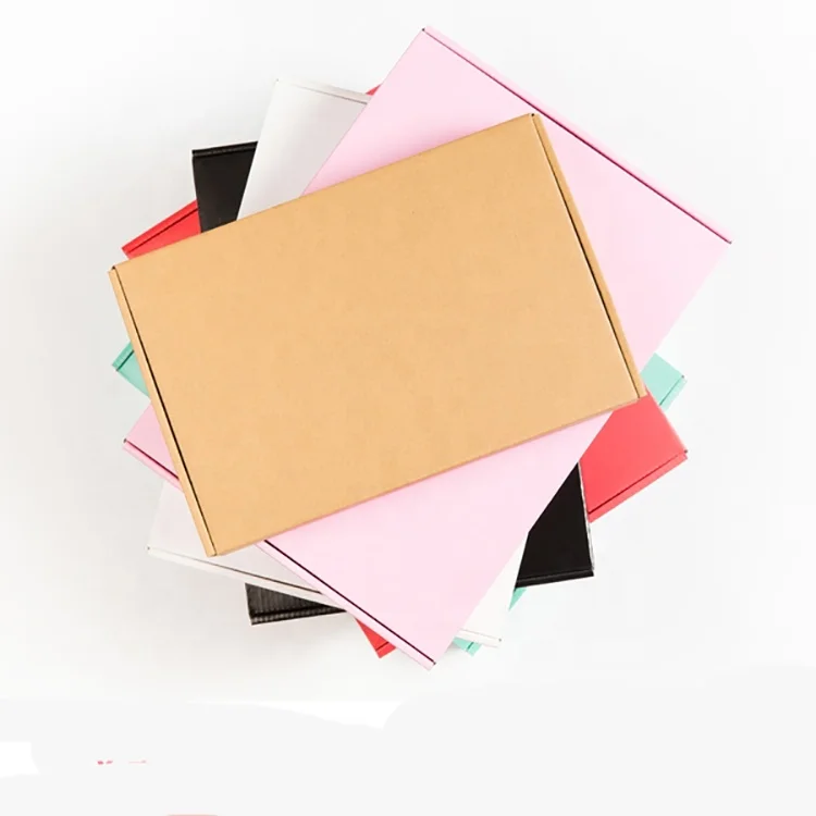 Fancy carton custom cut cardboard shipping branded carton box Guandong large package shipping box