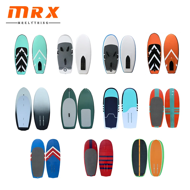 MRX downwind foil board 130 l set with wing package sup panel sail boom for windsurfing down wind wing kite foil board