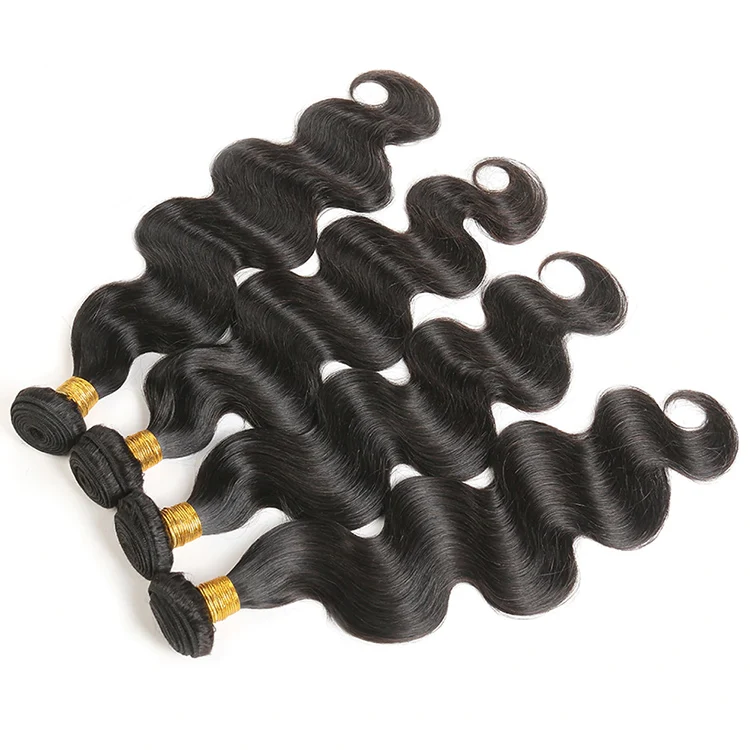 
High Quality Virgin Hair Weft Extensions Los Angeles Brazilian Wool Scale 100% Indian Human For Wholesale 