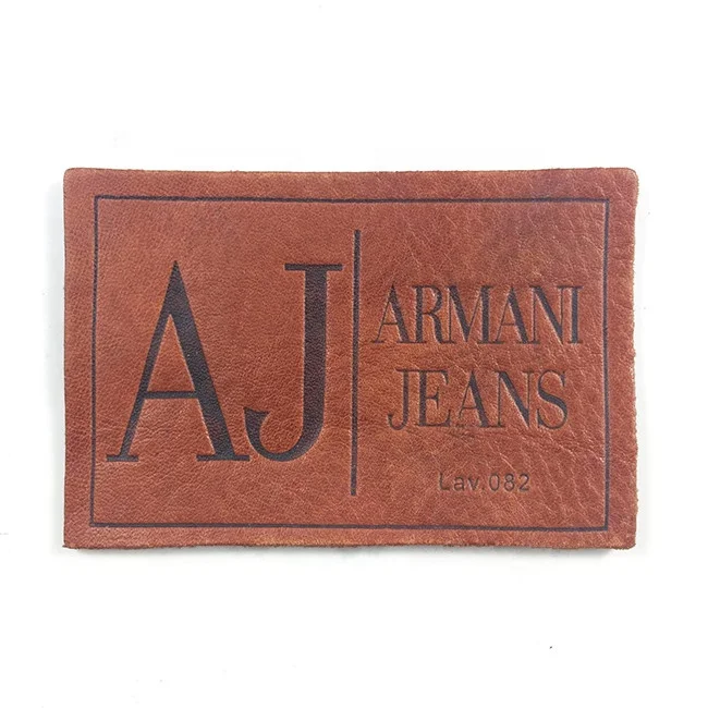 
Advantage price hot stamping brand logo tag for jeans and bags 