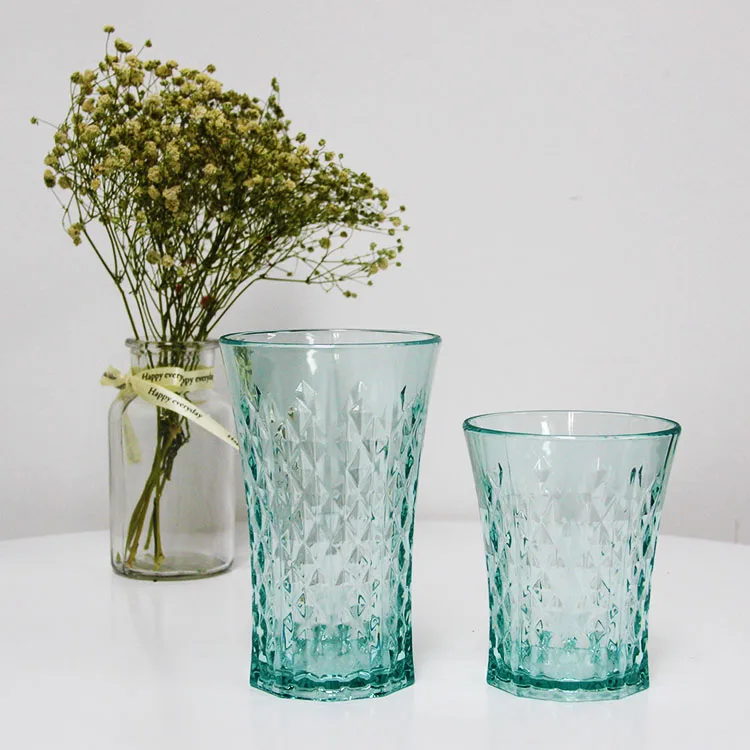 Chinese Manufacturer Premium Drinking Glasses Custom Plastic Juice Cup Acrylic Glassware Cipher Drinking Glass Plastic Glasses