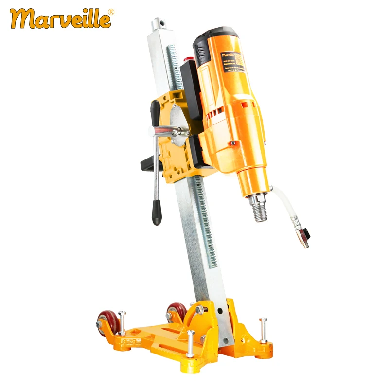 Marveille MW-355 15-355MM Reinforced Concrete Core Drill Machine 110/220V 50-60Hz 3 Speed Diamond Core Drill With Drill Stand