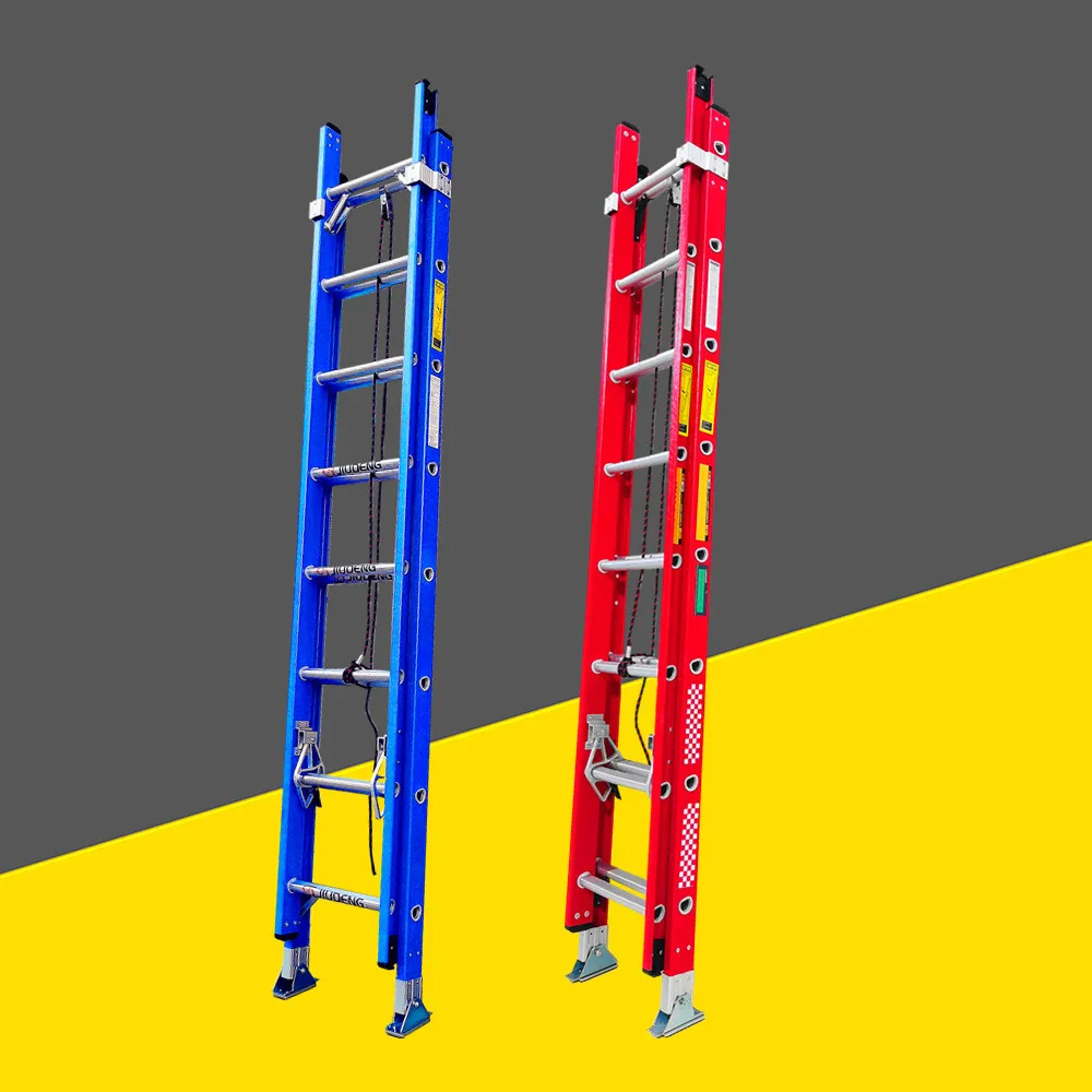 2023 Стеклопластиковая электрическая лестница 12 м 10 32 фута 40 футов