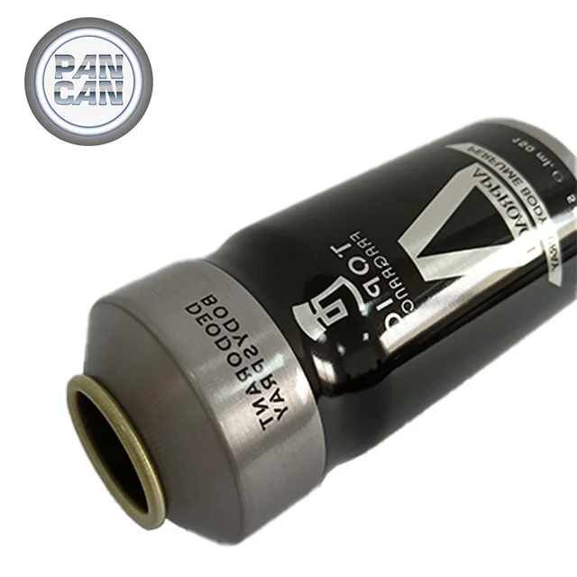aerosol can aluminum deodorant spray manufacturer custom size and printing 300ml