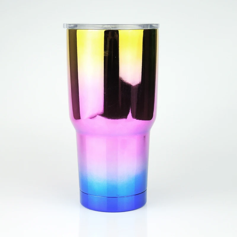 30oz Gradient Double Walled Traveling Coffee Mugs in Bulk Insulated Girlwill Car Tumbler Cups