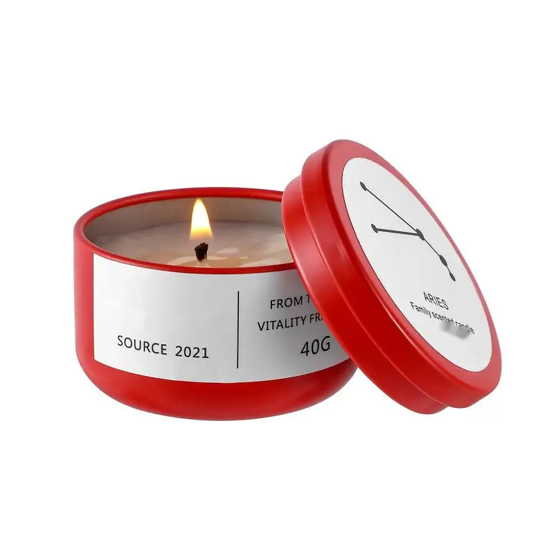 Manufacturer Low Price Richly Scented Candle Constellation Series Scented Soy Wax Candles Gift Set