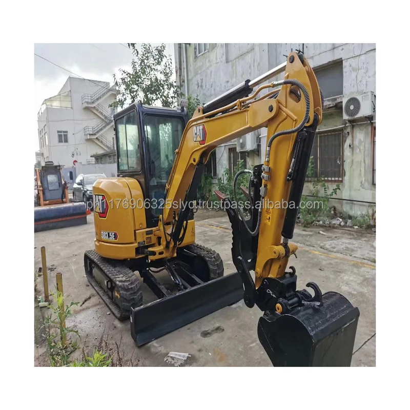 Powerful bucket and stick digging force Used CAT 303.5E Excavator 3.5 Ton Caterpillar 2022Year cheap price
