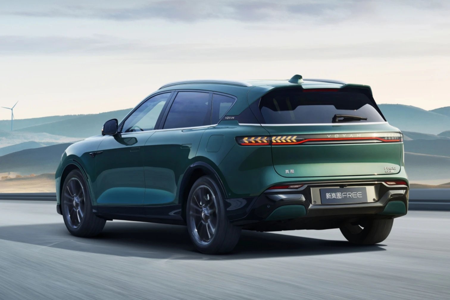 Voyah Free 2024 Гибридный внедорожник Новая Энергия Vegicle Lantu Voyageh EV автомобиль 4WD Бесплатные новые энергетические транспортные средства горячая распродажа