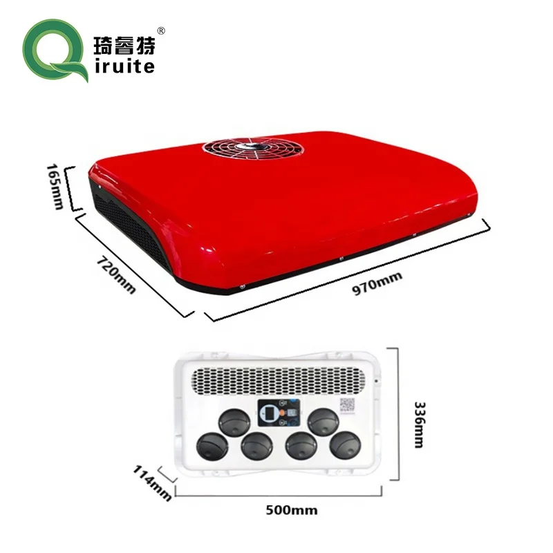 Factory Direct Supply Rv Air Conditioning Truck Caravan Air Conditioners, 6000Btu 12 Volt 24V Roof Top Parking Air Conditioner