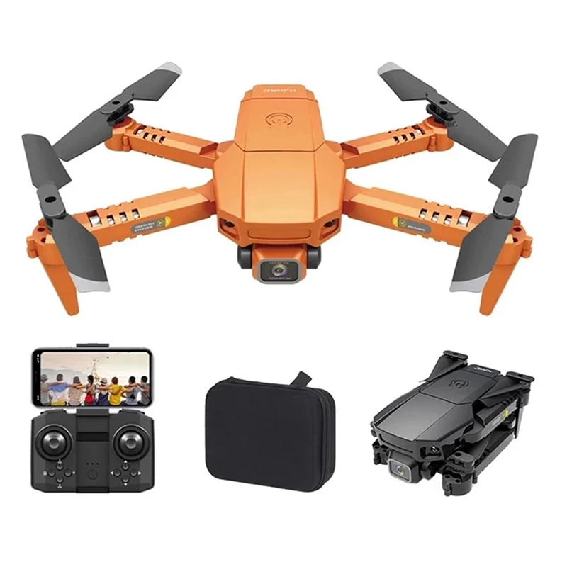 Mini folding quadrotor UAV 4K dual lens HD aerial shooting aircraft remote control toy