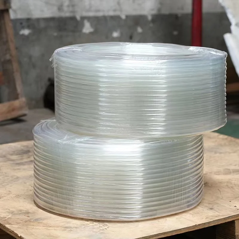 CE Chemical Resistance Hardness 98 Air Pipe Transparent PU Hose Air Hoses Pure Polyurethane Drainage Pipe Fitting