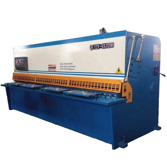 hot sales No.1 plate guillotine shearing QC12Y Hydraulic Shearing Machine