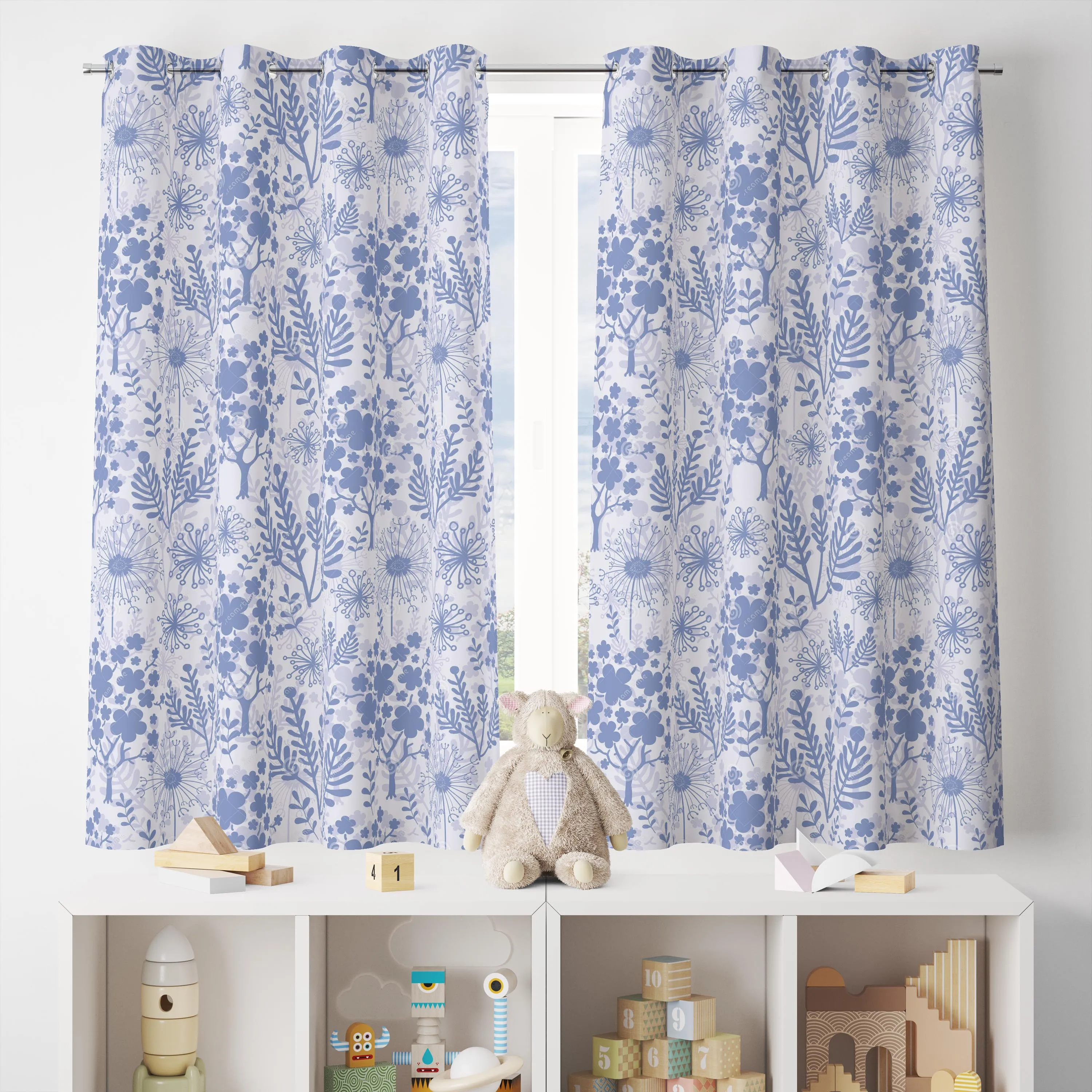 High Blackout Opaque Kitchen Curtain With Thermal Insulation For Window Wholesale