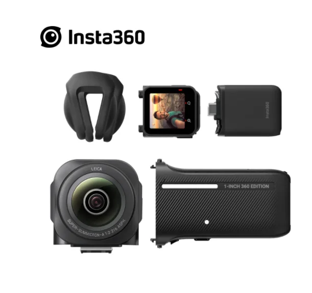 Insta360 ONE RS 1-дюймовая экшн-камера 360 Edition 6K 21MP IPX3