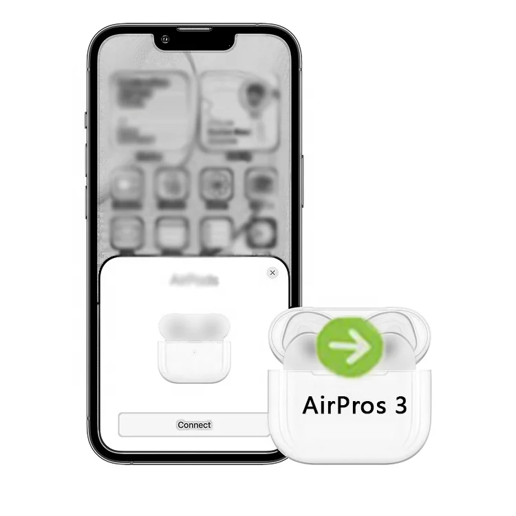 Лучший Качественный оригинальный бесплатный образец Amazon с коробкой логотипа airpoding pro шумоподавление 1:1 Gen 2 Air 3 Pods беспроводные наушники