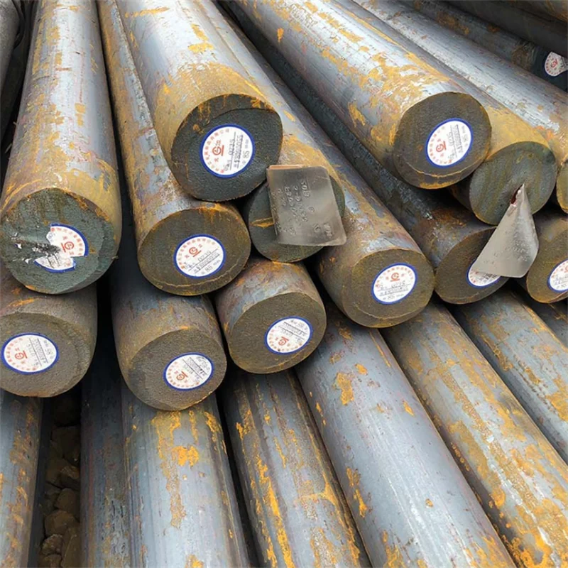SAE 1045 1020 Hot Rolled Iron Carbon Steel Round Bars Round Steel Bar