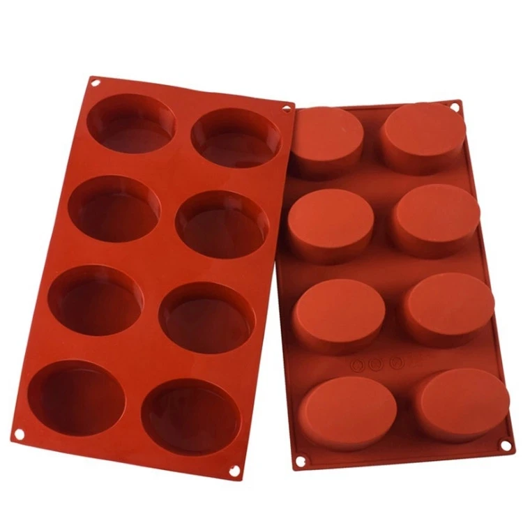 Ready Stock for 8 Cavity Round Silicone Mold