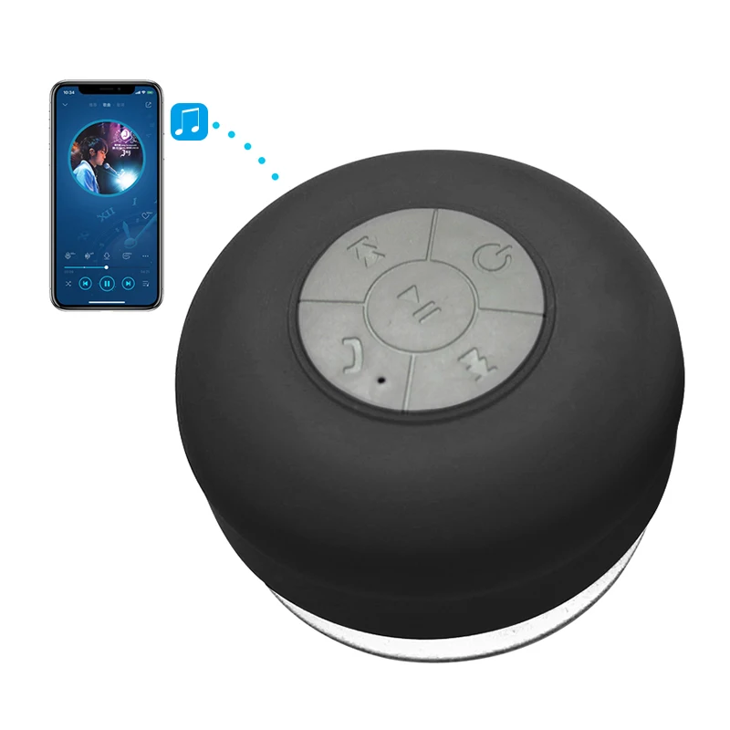 Китайский производитель лучшее качество желтый круглый мини-bluetooth-динамик с