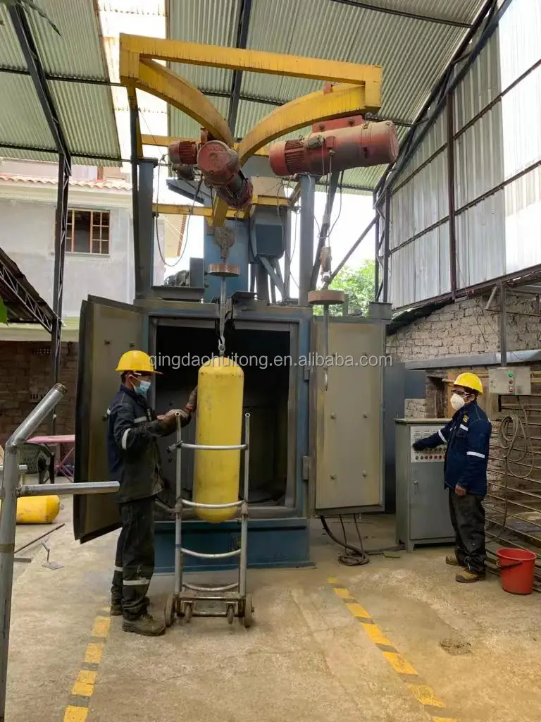 Q37 Series Y Track Hoist Hook Shot Blasting Peening Machine