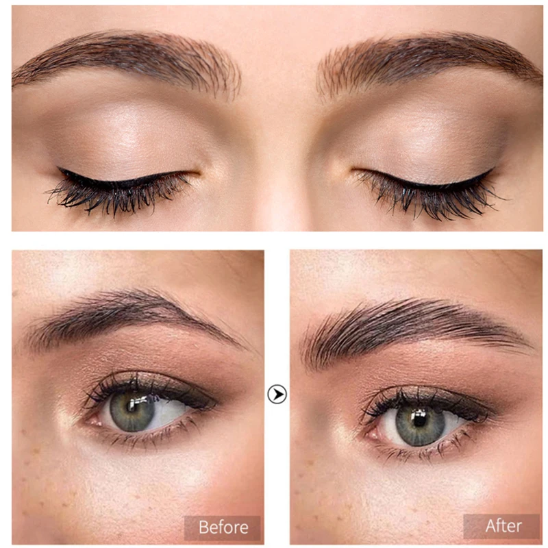 Custom Long Lasting Eyebrow Wax Gel Eyebrow Enhance Styling Waterproof Vegan Eyebrow Wax Private Label