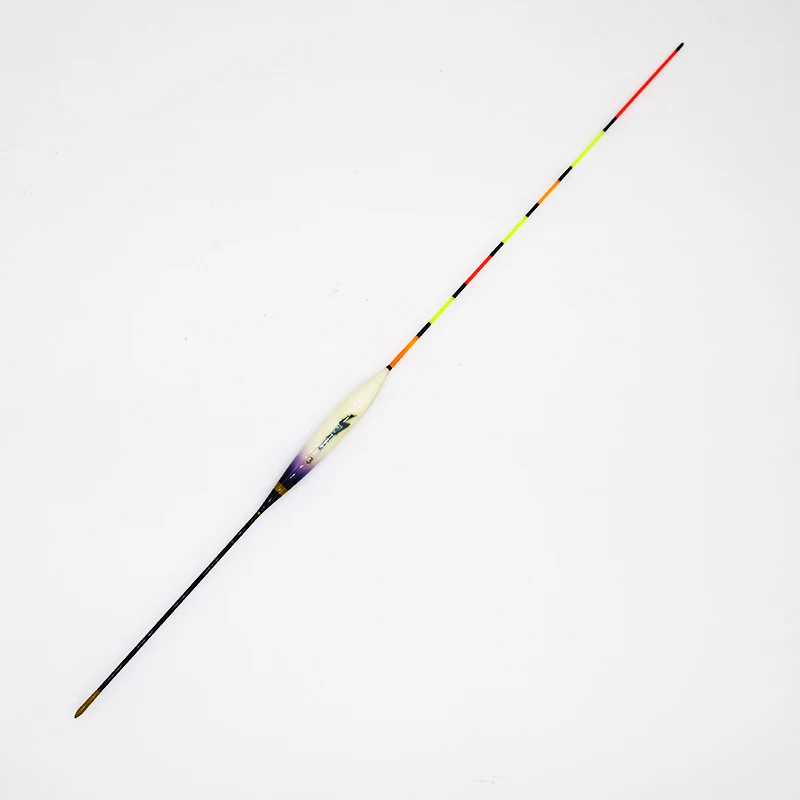 Competitive Small Crucian Carp Light Mouth Slide Mouth Sensitive Floating Black Pit with Shell Feather for Fishing