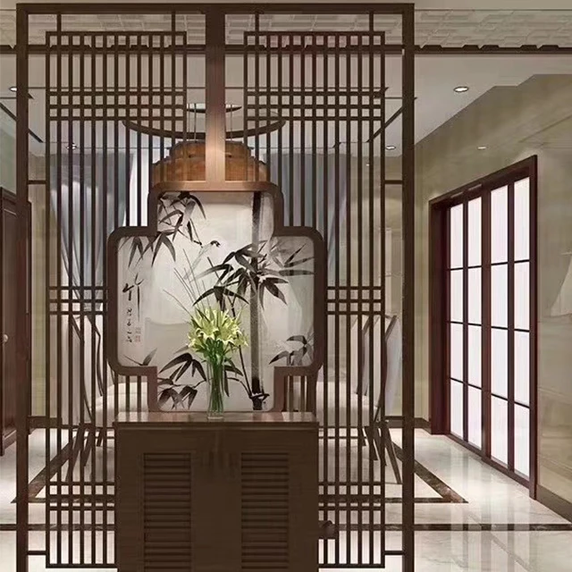 
Laser cut interior decorative stainless steel screen 