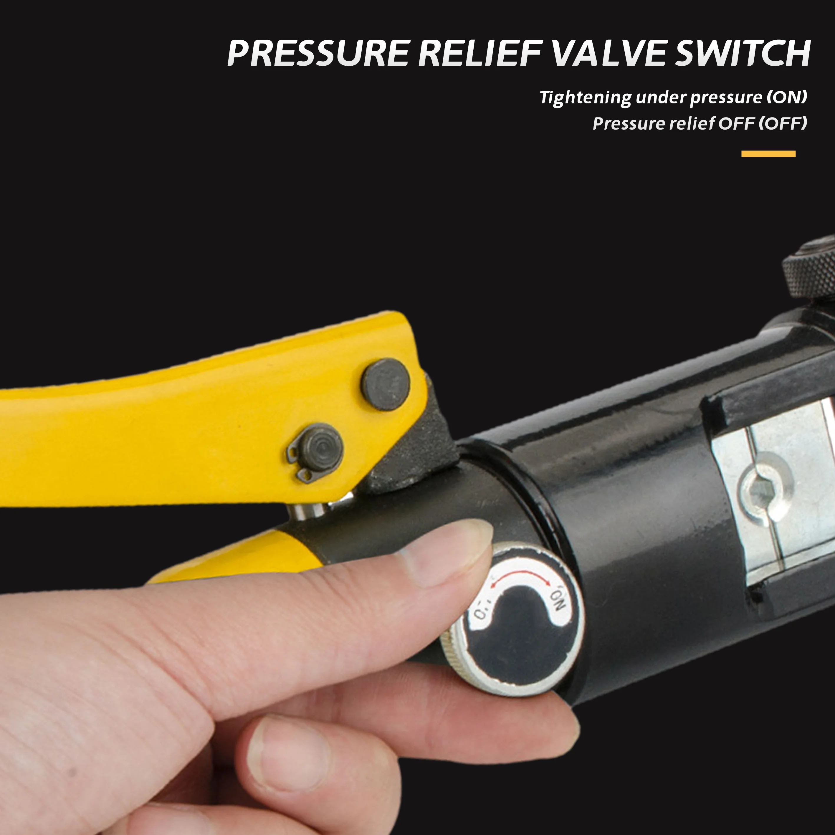 16-240mm Hydraulic Cable Lug Crimper Manual Hydraulic Crimping Tool With 8ton Crimping Force