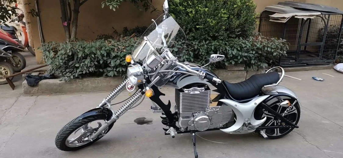 Высокоскоростной Электрический 3000W 72v Ретро