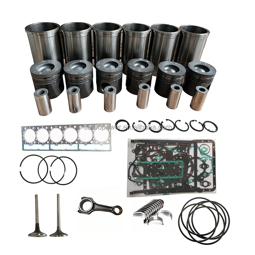 Diesel Engine Parts Engine Overhaul Rebuild Kits For Shanghai C6121 3306 D6114 SC11CB220G2B1 SC7H 6135 SC9DK SC9DF